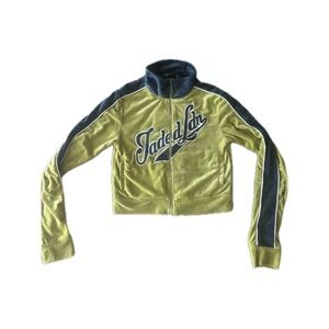 Jaded London Green Velour Jacket